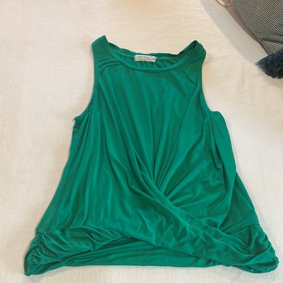 The Nines Gathered Front Tie Tank - Picture 5 of 5